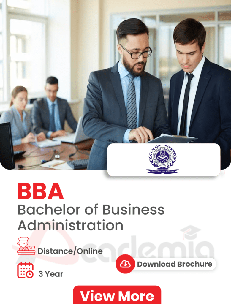 BBA Distance and Online Education in Kerala
