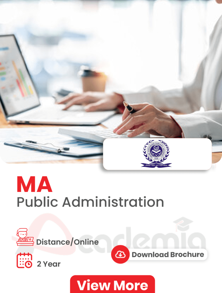 MA Distance and Online Education in Ernakulam
