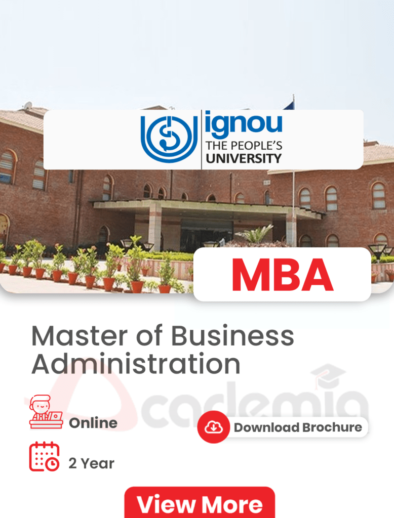 MBA General Distance and Online Education in Calicut