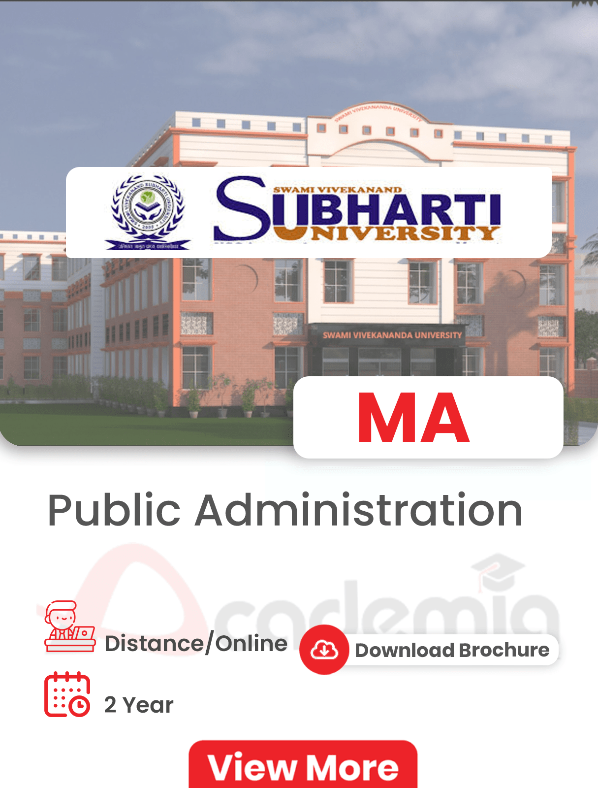 MA Distance and Online Education in Kerala