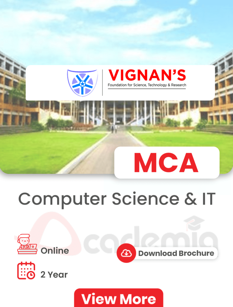 MCA Distance and Online Education in Ernakulam