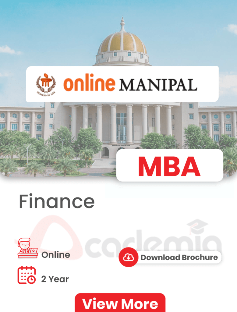 MBA Finance Distance and Online Education in Trivandrum