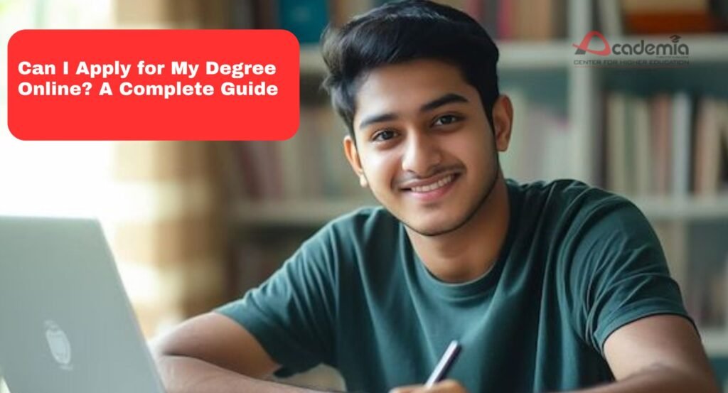 Can I Apply for My Degree Online
